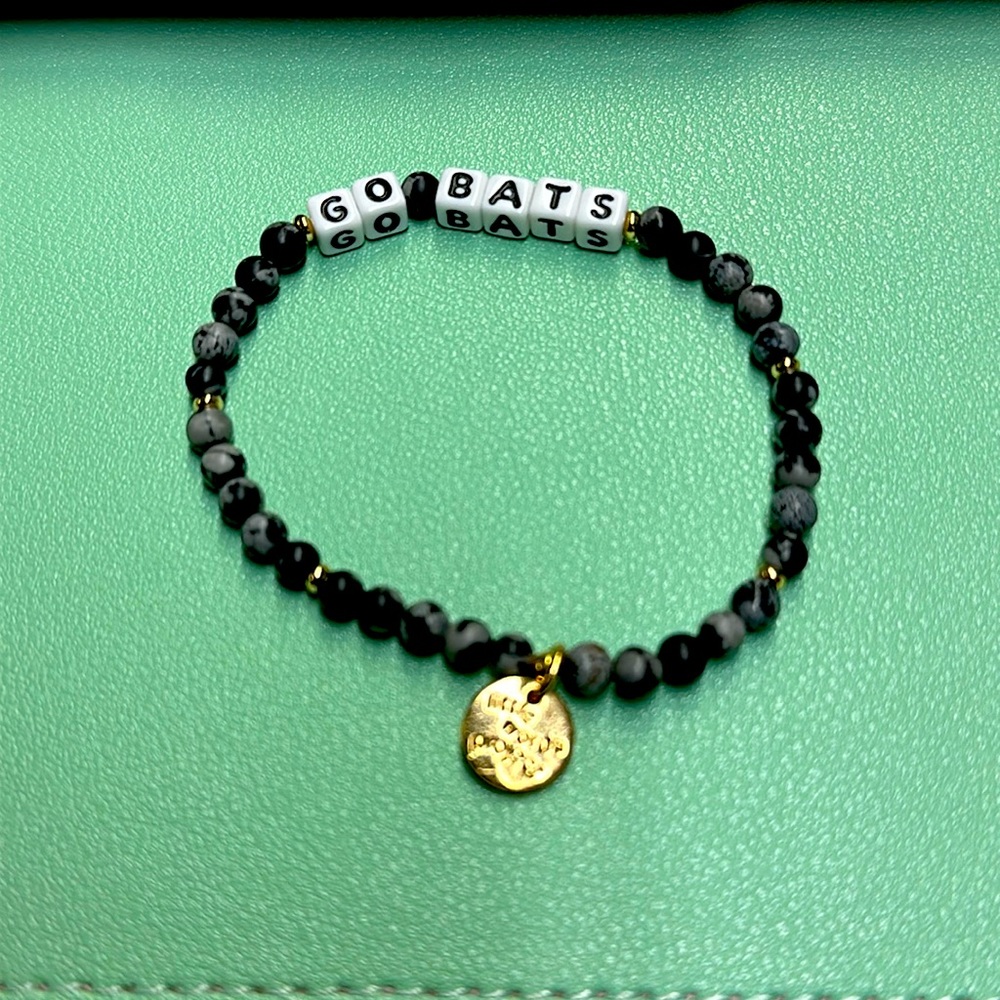 GO BATS little words project bracelet